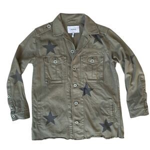 Pistola Camilo Star Print Military Utility Star Jacket Size S